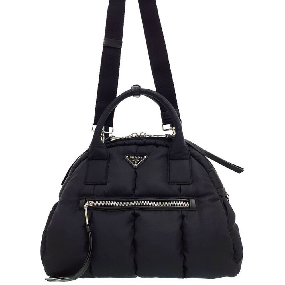 Prada Tessuto Bomber 2way bag black